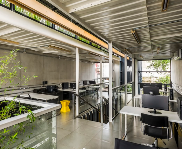 關(guān)于辦公室型的集裝箱活動房的知識